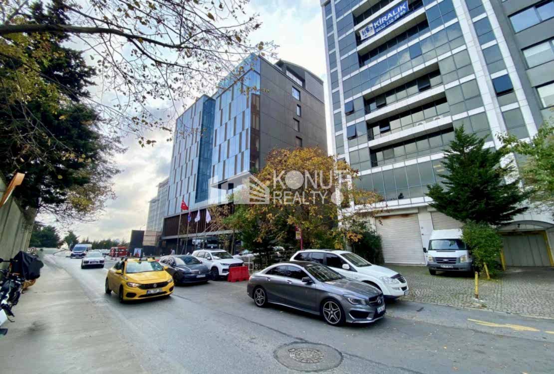 SEBA İŞ MERKEZİ'NDE OTOPARKLI, 450m² KİRALIK OFİS